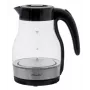 MEO Stikla elektriskā tējkanna 2200W 1.7L Melna MR-061-BLACK MAESTRO