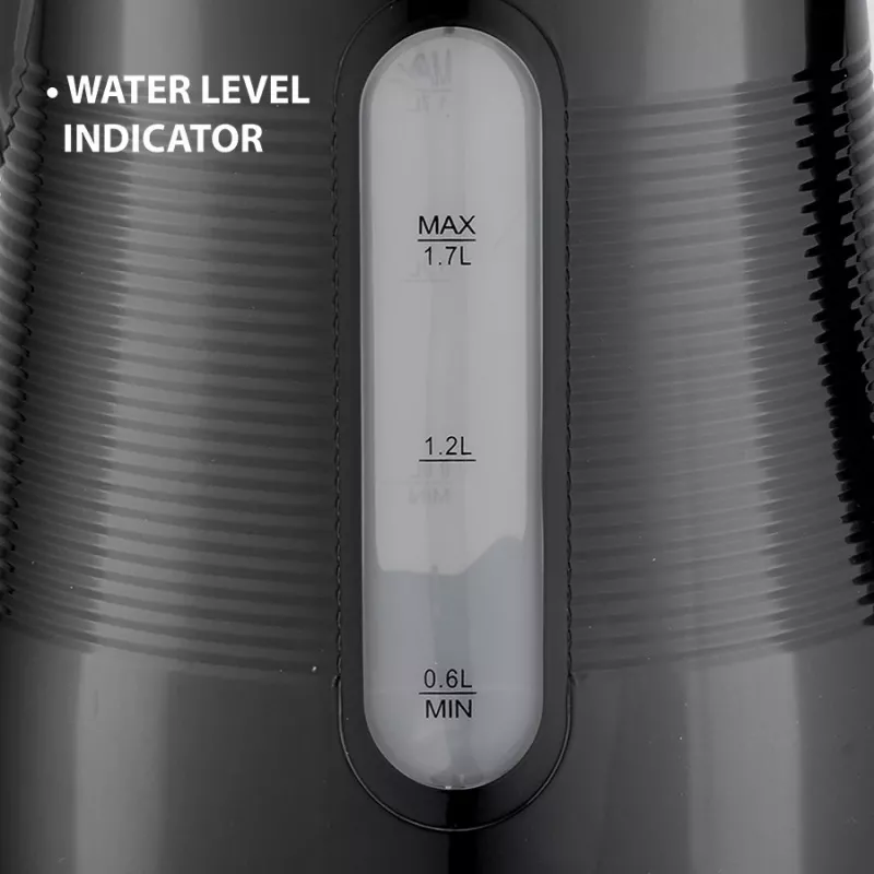 MEO MAESTRO Elektriskā tējkanna 1.7 L 2200 W Melna MR-035-BLACK