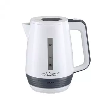 MEO Maestro MR-033-WHITE Elektriskā tējkanna 1.7L 2200W, balta