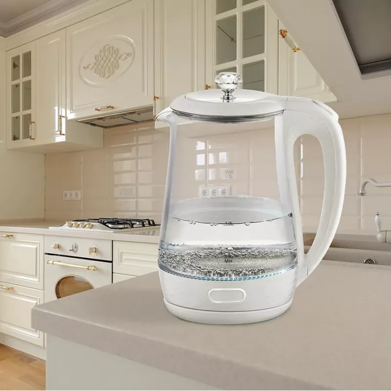 MEO MR-052-WHITE MAESTRO Elektriskā tējkanna 1.7L 2200W Balta