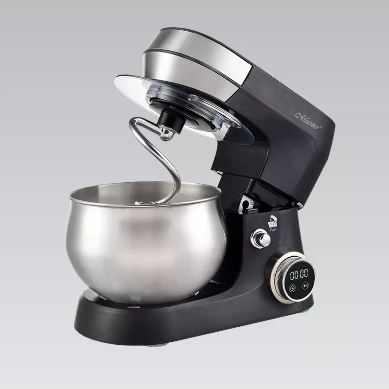 MEO MR-558 MAESTRO Planētu mikseris ar statīvu 2000W 5.5L Melns/Sudrabs