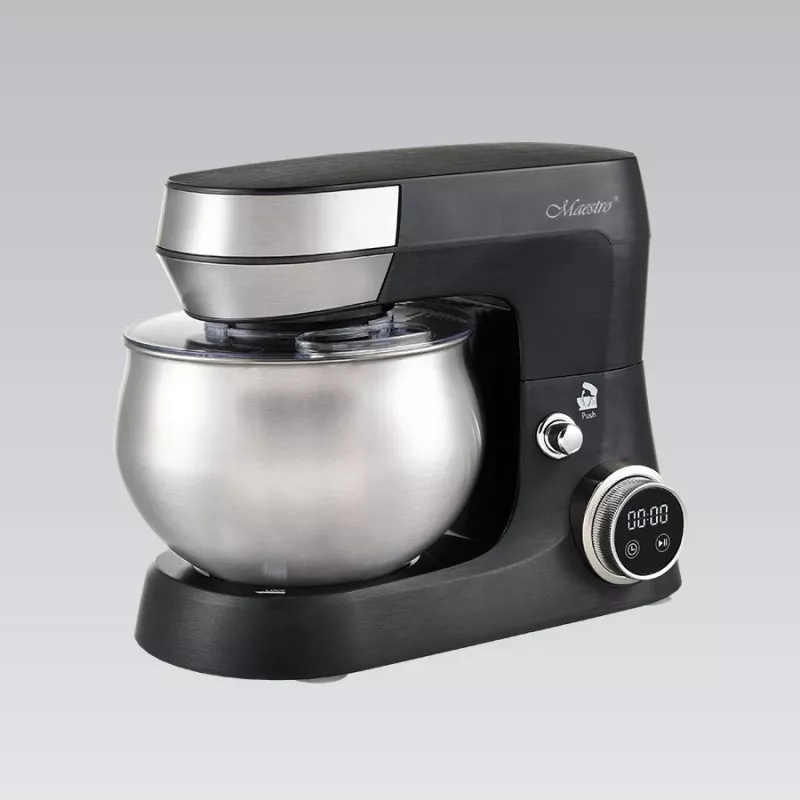 MEO MR-558 MAESTRO Planētu mikseris ar statīvu 2000W 5.5L Melns/Sudrabs