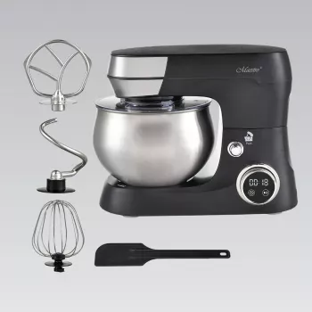 MEO MR-558 MAESTRO Planētu mikseris ar statīvu 2000W 5.5L Melns/Sudrabs
