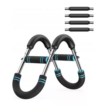 MERACH MR-2500B1 Smart Chest Trainer ar hidraulisko pretestību, Bluetooth 5.0, lietotnes savienojamību, melns/pelēks