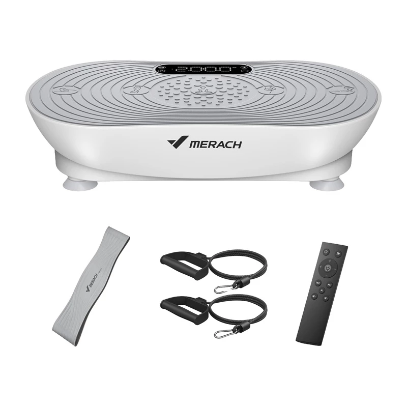 MERACH MR-2533W1-EU Vibrācijas platforma (balta)