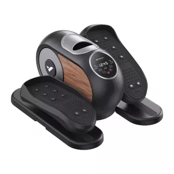MERACH MR-E32B1 Mini elipsveida trenažieris, magnētiskā pretestība, 8 līmeņi, LCD displejs, zem galda, melns