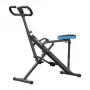 MERACH MR-R07H1 3-in-1 Squat Machine ar LCD monitoru, salokāms, melns un sarkans