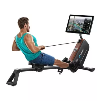 MERACH MR-R15B3-EU magnētiskais airēšanas trenažieris - salokāms, Bluetooth, 16 pretestības līmeņi, 150kg maksimālais lietotāja svars
