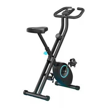 MERACH MR-S14L2 X-Bike magnētiskais salokāmais velotrenažieris ar 8 pretestības līmeņiem, Bluetooth, LCD displeju, pulsa sensoriem, 100 kg maks.