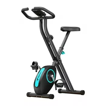 MERACH MR-S14L2 X-Bike magnētiskais salokāmais velotrenažieris ar 8 pretestības līmeņiem, Bluetooth, LCD displeju, pulsa sensoriem, 100 kg maks.
