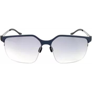 Mercedes-Benz Men's Sunglasses M1037-D Pilot/Aviator Metal Frame Grey Lenses 58mm