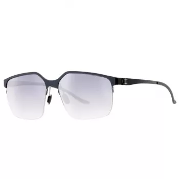 Mercedes-Benz Men's Sunglasses M1037-D Pilot/Aviator Metal Frame Grey Lenses 58mm