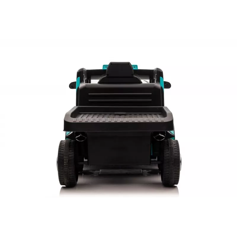 Mercedes XMX622B bērnu elektriskā kravas automašīna ar piekabi, LCD, zila