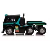 Mercedes XMX622B bērnu elektriskā kravas automašīna ar piekabi, LCD, zila