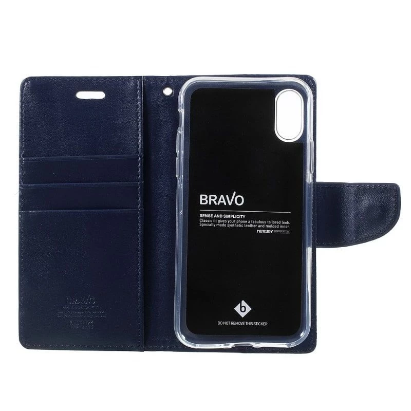 Mercury Apple iPhone X/XS Bravo Diary Navy