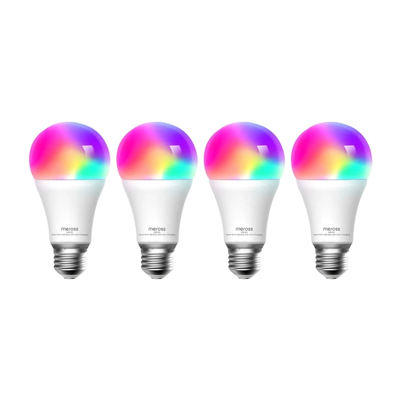 Meross MSL120 WiFi viedā LED spuldze (HomeKit) (četru komplekts)