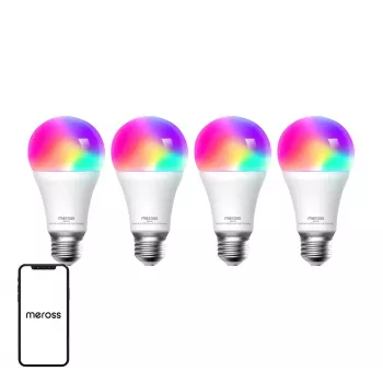 Meross MSL120 WiFi viedā LED spuldze (HomeKit) (četru komplekts)