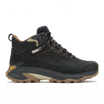 Merrell Moab Speed 2 Leather Mid Hiking Boots - Melns - ASV Vīriešu 10.5