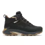 Merrell Moab Speed 2 Leather Mid Hiking Boots - Melns - ASV Vīriešu 10.5