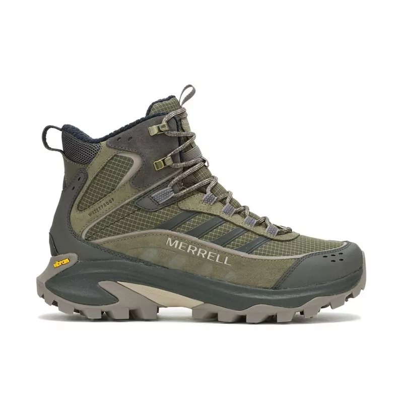 Merrell Moab Speed 2 Thermo Mid WP Hiking Boots - Triple Black, Size 46.5