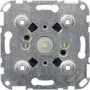 Merten 317400 System M pārslēga slēdža ieliktnis, 2 polu, 10 AX, 250 V, iedziļinātā montāža, skrūvju spailes, bez halogēniem