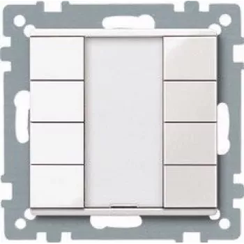 Merten 627819 pārslēgšanas slēdža ieliktnis, 10 A, 250 V, ierīkojams, pelēks