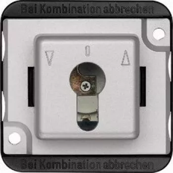 Merten System M 1 vietas rāmja vāks melns/sudraba spīdīgs 318760