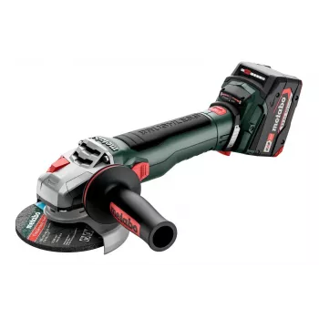 Metabo 613054650 125 mm 900 W vadu leņķa slīpmašīna, 10 000 apgr./min, M14 vārpsta, slīdēšanas slēdzis, atkārtotas iedarbināšanas aizsardzība, S-automātiskā drošības sajūgs