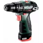 METABO PowerMaxx SB BL 38/20Nm Bezvadu āmururbis/skrūvgriezis 2x2.0Ah Li-Ion Case