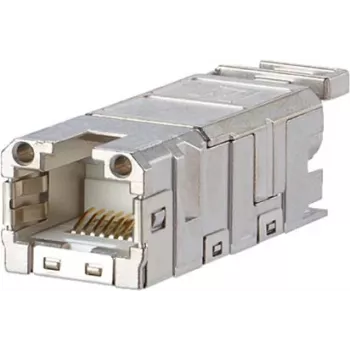 METZ BTR atloka ieliktnis RJ45 modulis Cat.6 ekranēts Keystone ligzda 1401100810MI