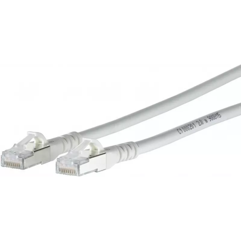 METZ CONNECT 1308451588-E 1,5m Cat6a S/FTP (S-STP) balts tīkla kabelis