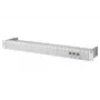 METZ CONNECT 130B11P0-E Cat6a 24 portu ekranēts savienojumu panelis, 1U statīva montāža, bez instrumentiem IDC, T568A/B, 500 MHz, PoE+ 130B11P0-E-90