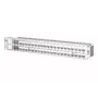 METZ CONNECT BTR E-DAT modul komutacinė panelė 48 portų 1.5U ekranuota Cat.6A juoda 130924-00-E