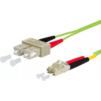 METZ CONNECT OpDAT Patch Cable SC-D/LC-D OM5, 5.0 m