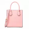 Michael Kors Sieviešu Ginny Crossbody Soma no Safiāna Ādas, Powder Blush, 15x17x6 cm