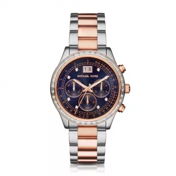 Michael Kors Darci Sieviešu rozā zelta toņa nerūsējošā tērauda pulkstenis MK6205