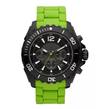 Michael Kors Gage Vīriešu Hronogrāfa Pulkstenis MK8236 47mm Nerūsējošais Tērauds Zils Ciparnīca