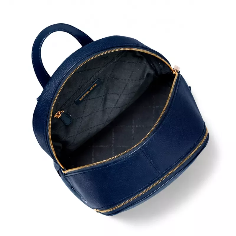 Michael Kors Grab Backpack Navy Saffiano Leather Women's 30x26x13 cm