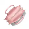 Michael Kors Greenwich Satchel Crossbody Bag sievietēm, Powder Blush, Saffiano āda, 32x26x14 cm