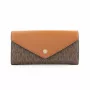 Michael Kors Jet Set Travel brūna Signature pārklāta audekla portfeļa crossbody soma 35F3GTVE7BBRO