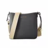 Michael Kors Jet Set Travel Crossbody Bag Black Saffiano Leather 35S4GTVC5LBLA