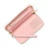 Michael Kors Jet Set Travel Powder Blush Saffiano ādas aproču maks