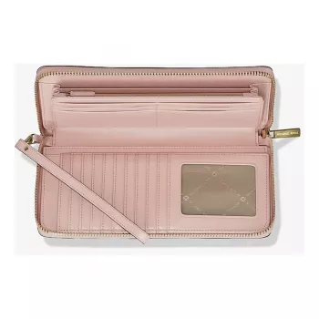 MICHAEL KORS Jet Set Travel Powder Blush Saffiano ādas aproce 35R4GTVT3VPOW