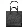 Michael Kors Jet Set Travel Saffiano ādas plecu soma Melna 35S4GX9T1BBLA