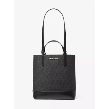 Michael Kors Jet Set Travel Saffiano ādas plecu soma Melna 35S4GX9T1BBLA