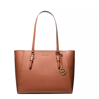 MICHAEL KORS Jet Set Travel Saffiano ādas tote somu komplekts - Bagāža - Sieviešu 35R3GCFT3TLUG (33x28x12cm)