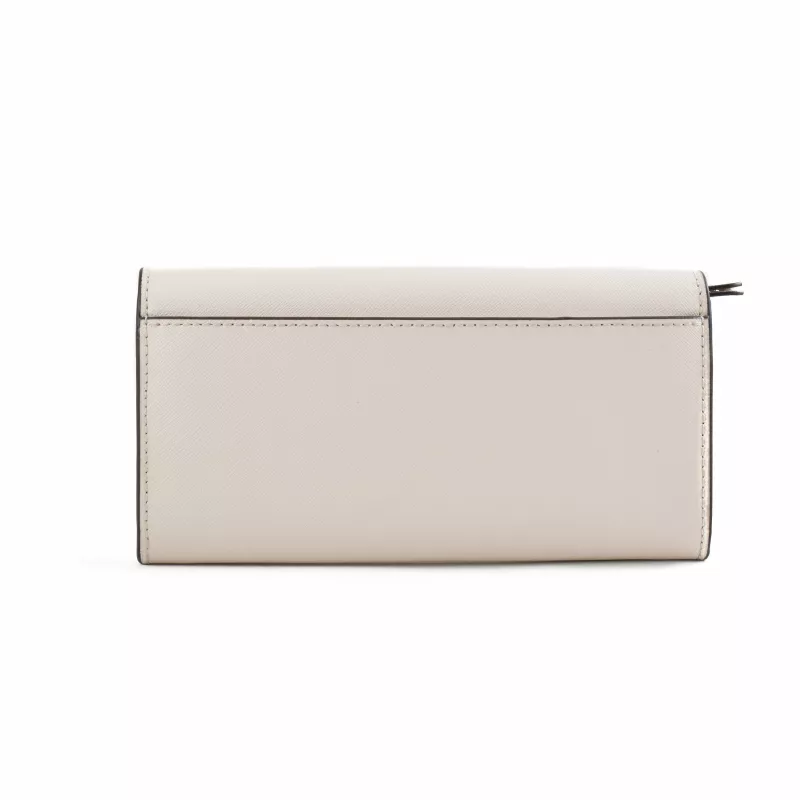 Michael Kors Jet Set Travel Saffiano ādas aproču maks, Luggage, Gold-Tone