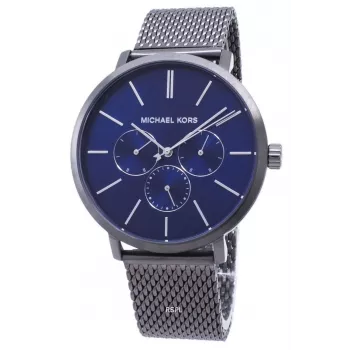 Michael Kors Lexington vīriešu pulkstenis MK8678 42 mm nerūsējošais tērauds zils ciparnīca