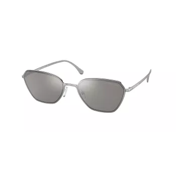 Michael Kors MK1081-10146G Unisex Pilot Saulesbrilles Gaiši Zelts Pelēks Gradients 56mm