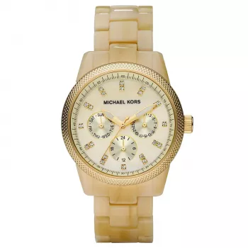Michael Kors MK5039 Sieviešu zelta toņa nerūsējošā tērauda pulkstenis 38mm